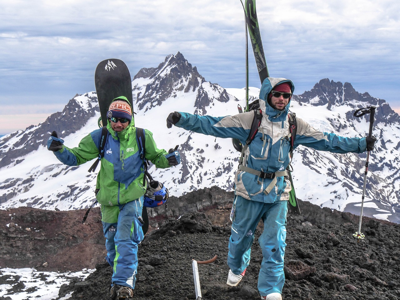 Równowaga w sportach zimowych